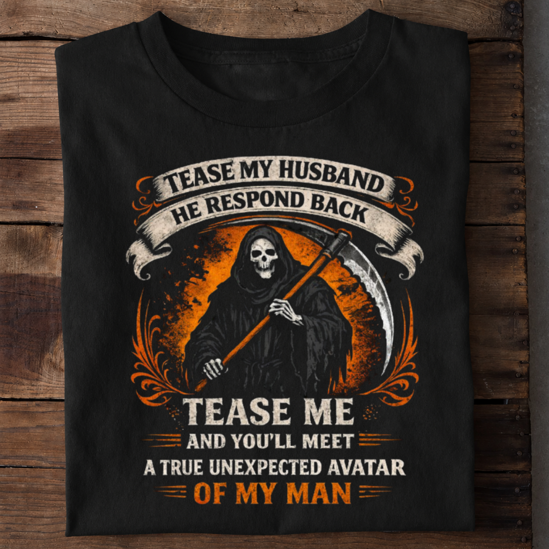 Tease Husband Premium Cotton T Shirt