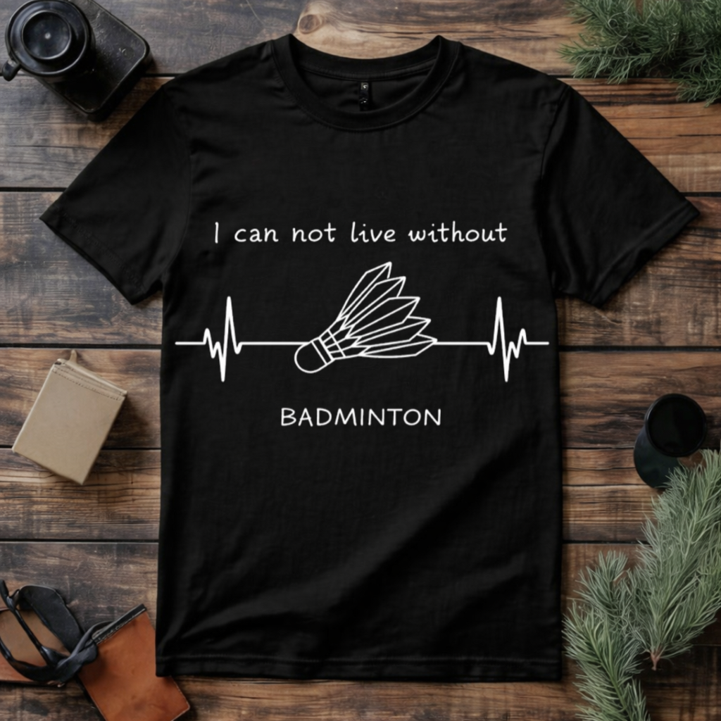 Can’t Live Without Badminton T Shirt