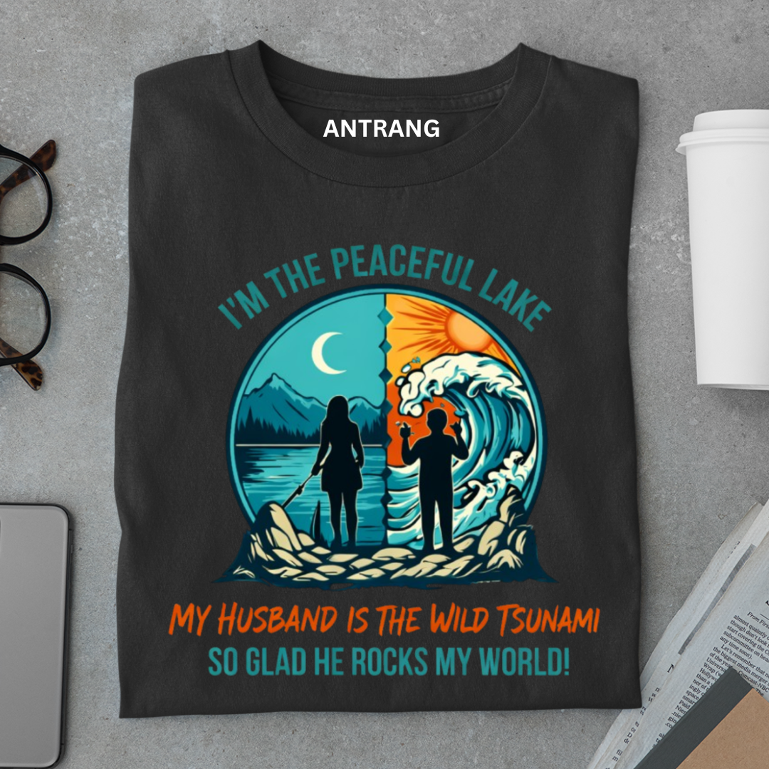 Peaceful Wife Wild Husband T Shirt