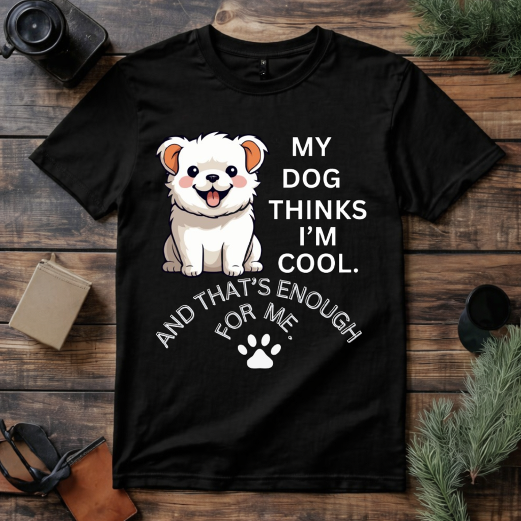 My Dog Thinks I’m Cool T Shirt