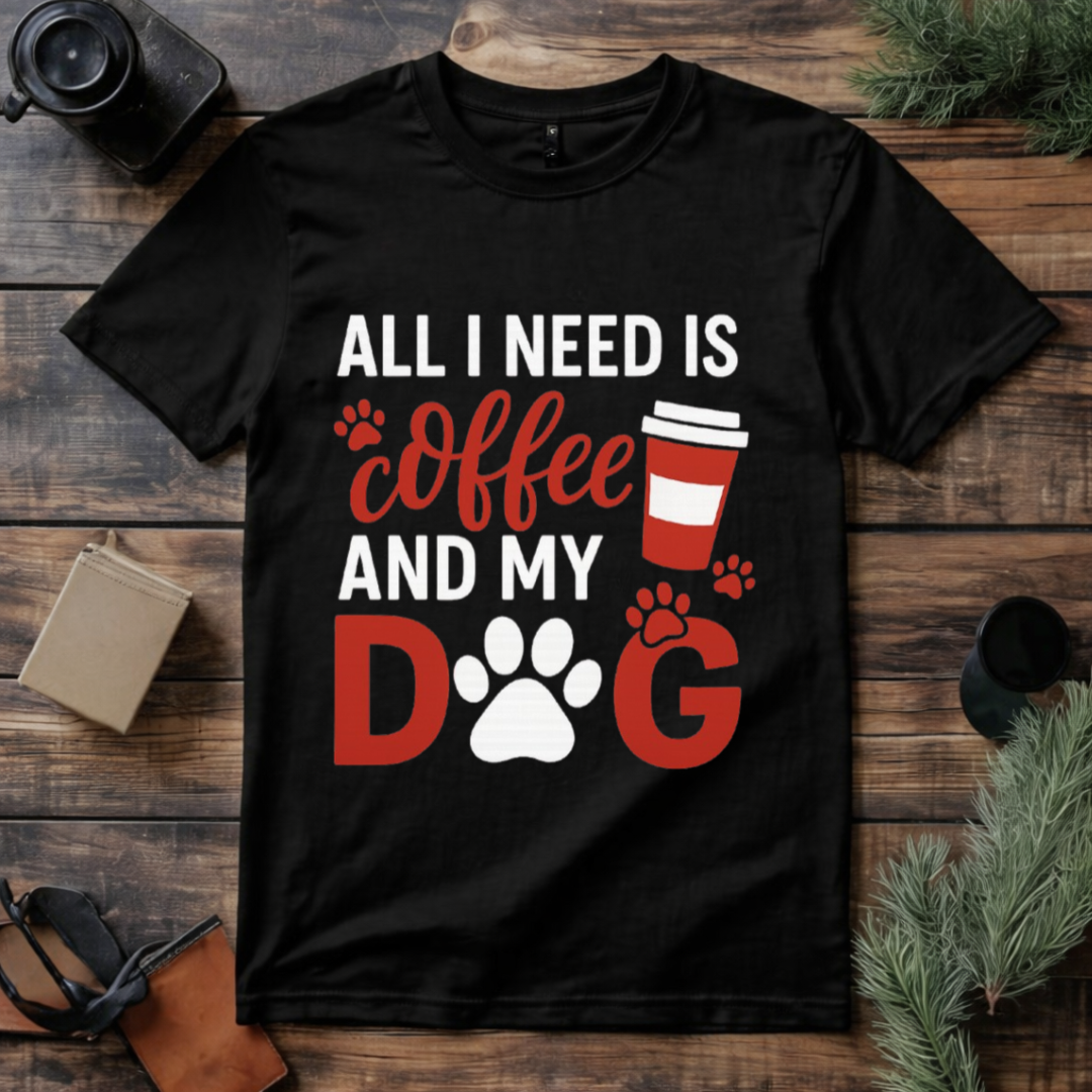 Coffee and My Dog T Shirt