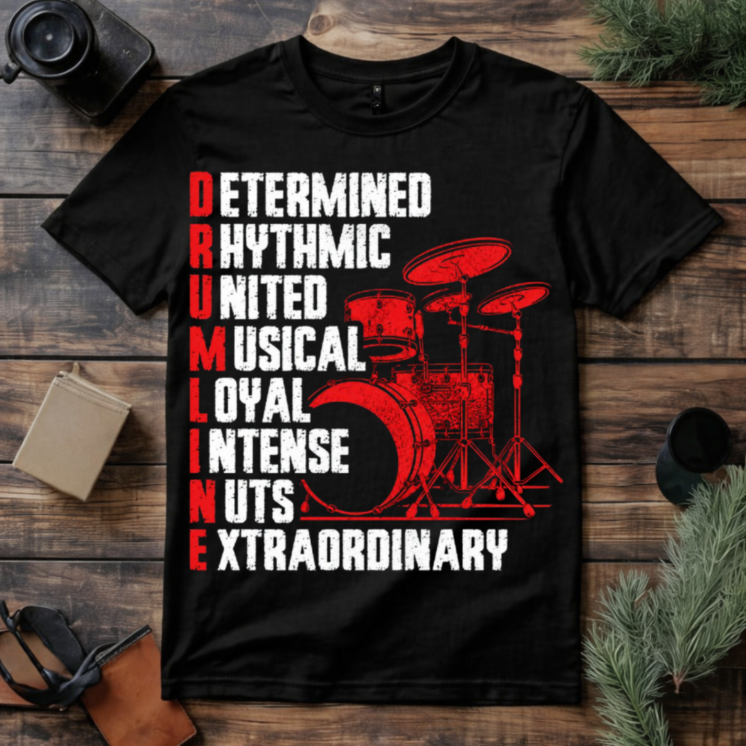 Music Drummer Motivation T Shirt