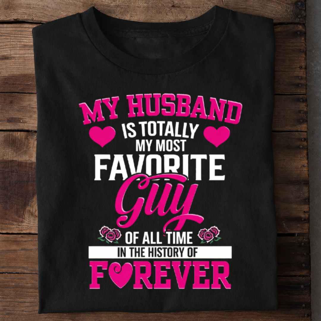 Favorite Husband Premium Cotton T Shirt