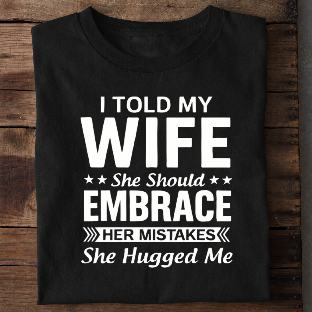 Sarcastic Husband Premium Cotton T Shirt