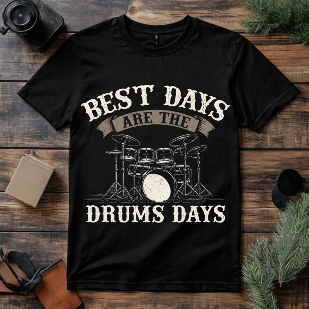Best Days Are Drum Days T Shirt