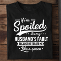 Spoiled Wife Premium Cotton T Shirt