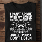Sister Fun Premium Cotton T Shirt