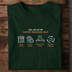 Coffee Obsessed Premium Cotton T Shirt