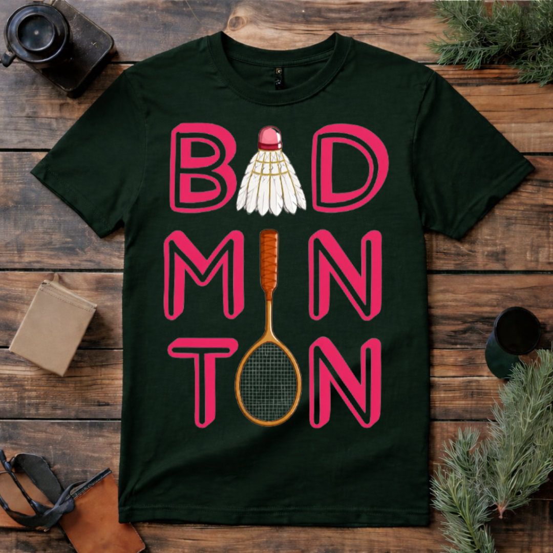 Badminton Lover T Shirt