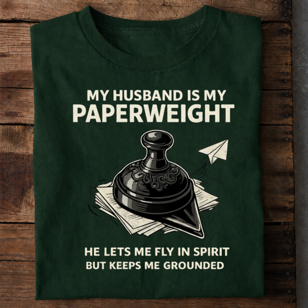 Husband Paperweight Premium Cotton T Shirt