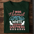 White German Shepherd Lover Premium Cotton T Shirt