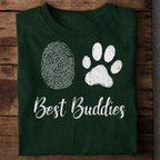 Best Buddies Dog Premium Cotton T Shirt