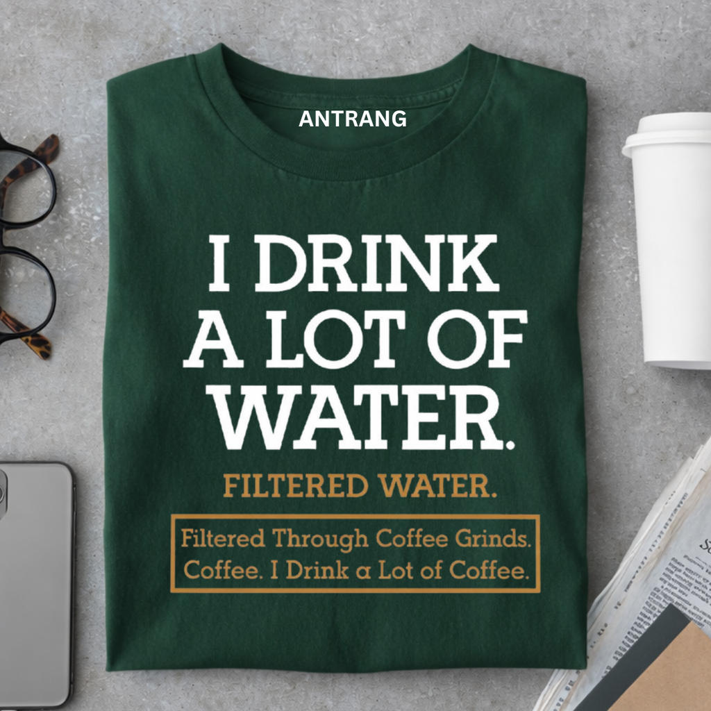 I Drink a Lot of Coffee T Shirt