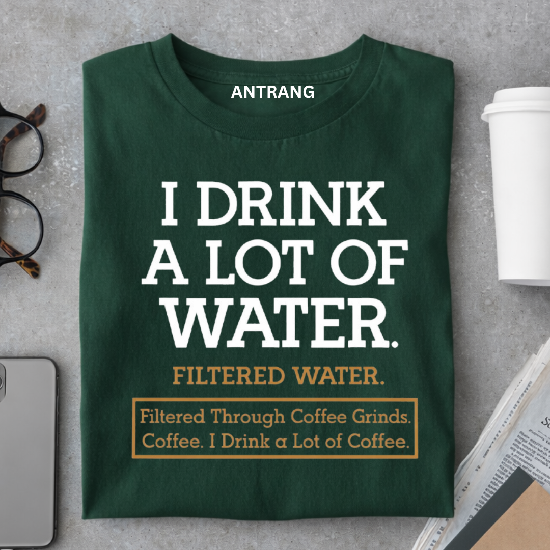 I Drink a Lot of Coffee T Shirt