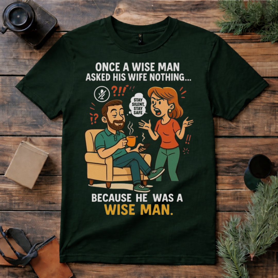 Wise Man Funny Husband T Shirt