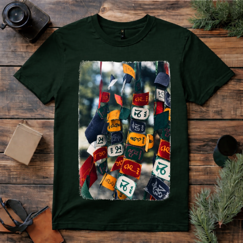Prayer Flags Travel T Shirt