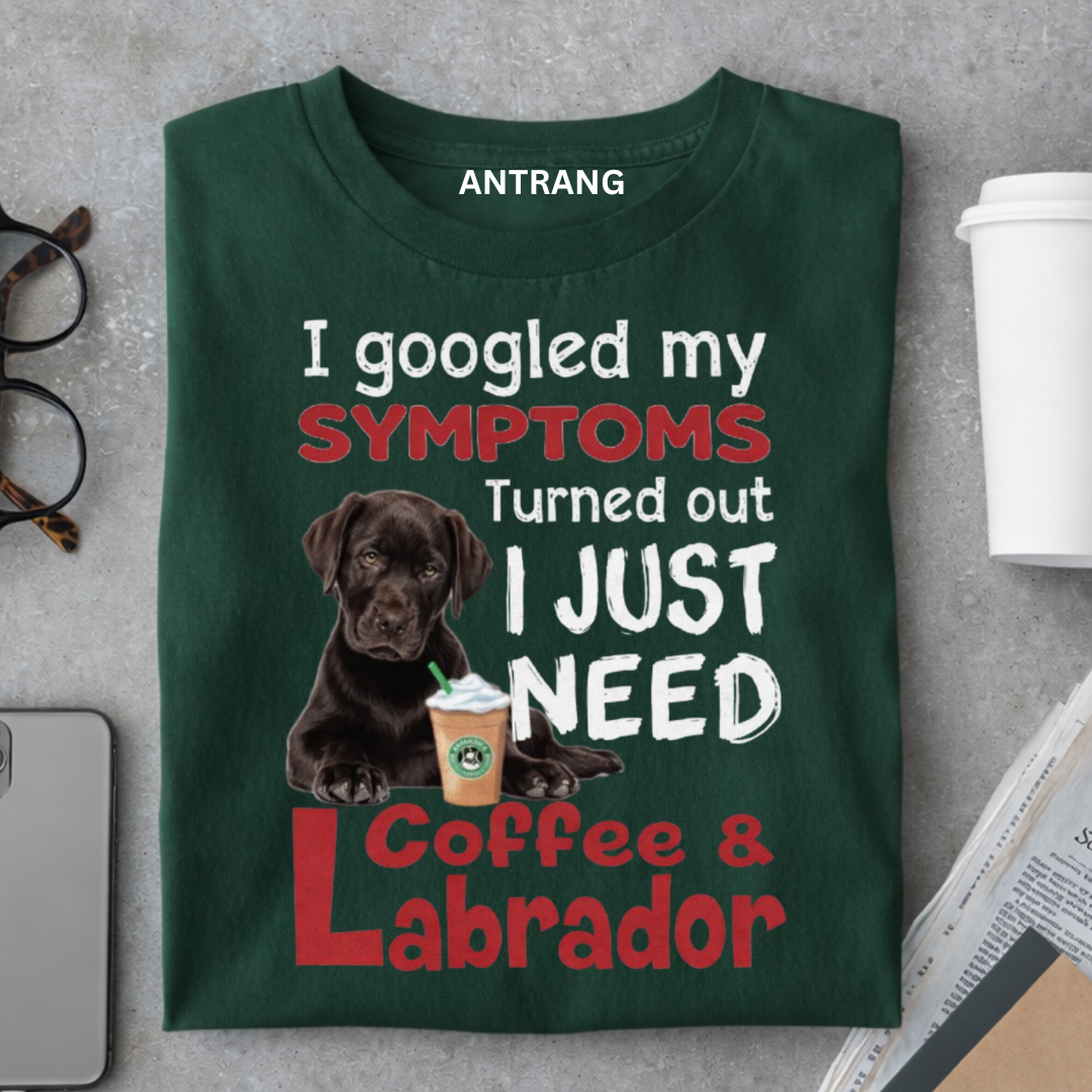Coffee and Labrador Lover T Shirt