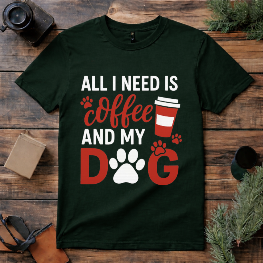 Coffee and My Dog T Shirt