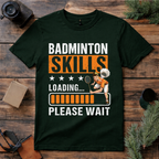 Badminton Loading Premium Cotton T Shirt