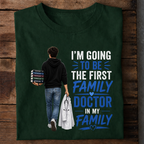 First Family Male Doctor Premium Cotton T Shirt