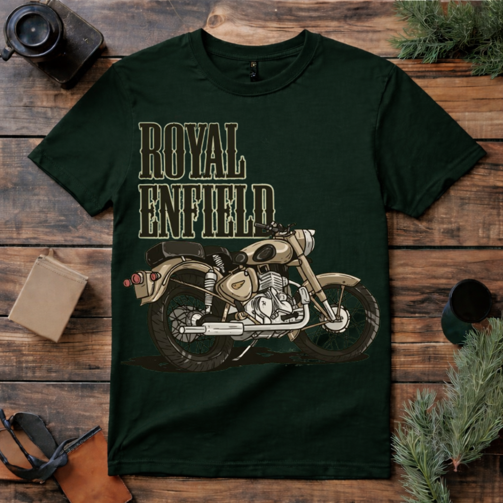 Royal Enfield Bike T Shirt