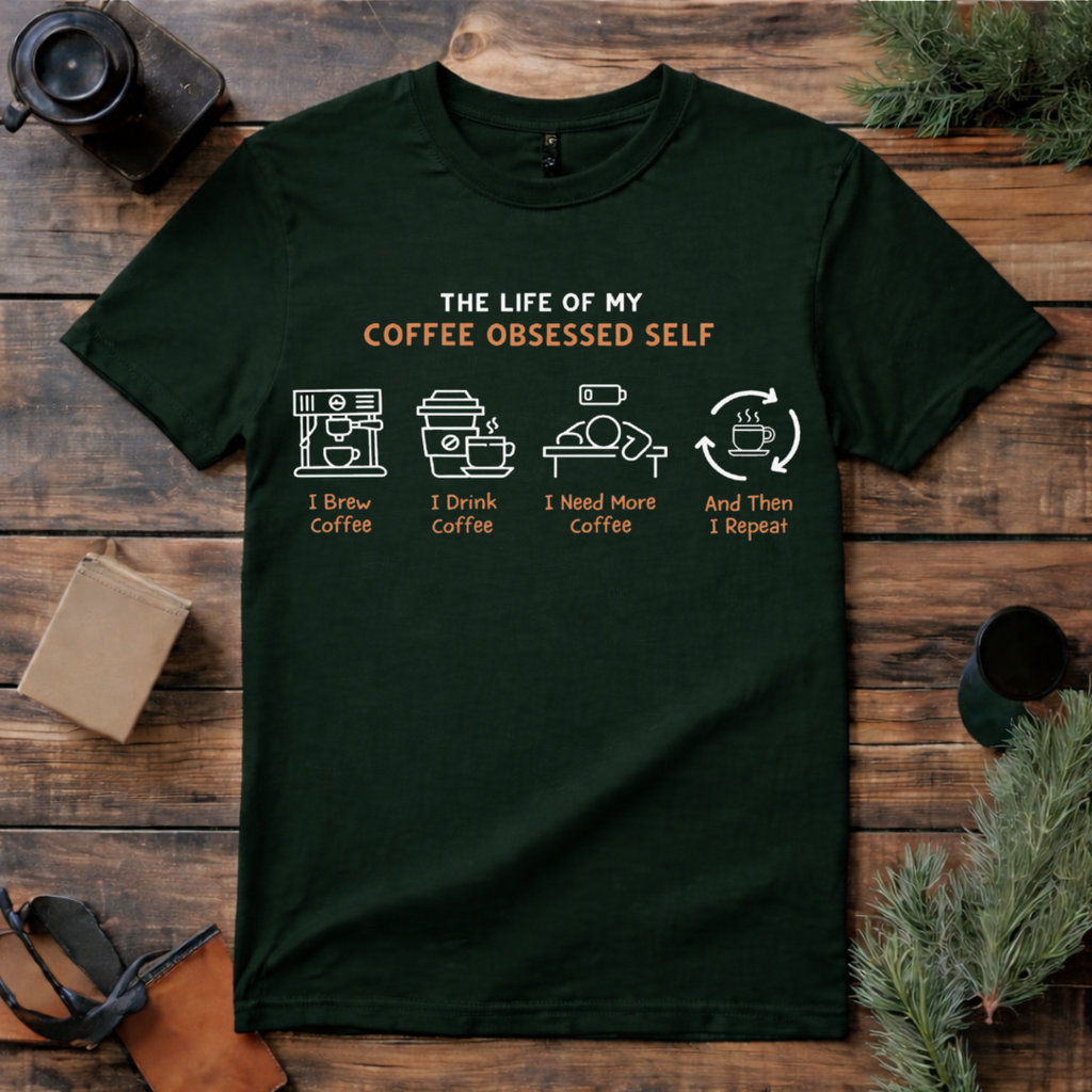 Coffee Obsessed Life T Shirt