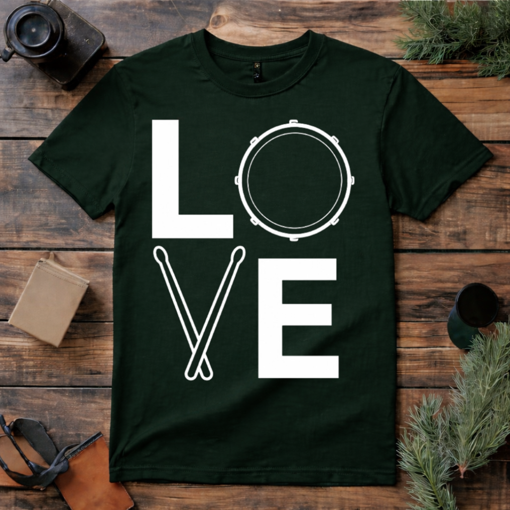 Love Drummer T Shirt
