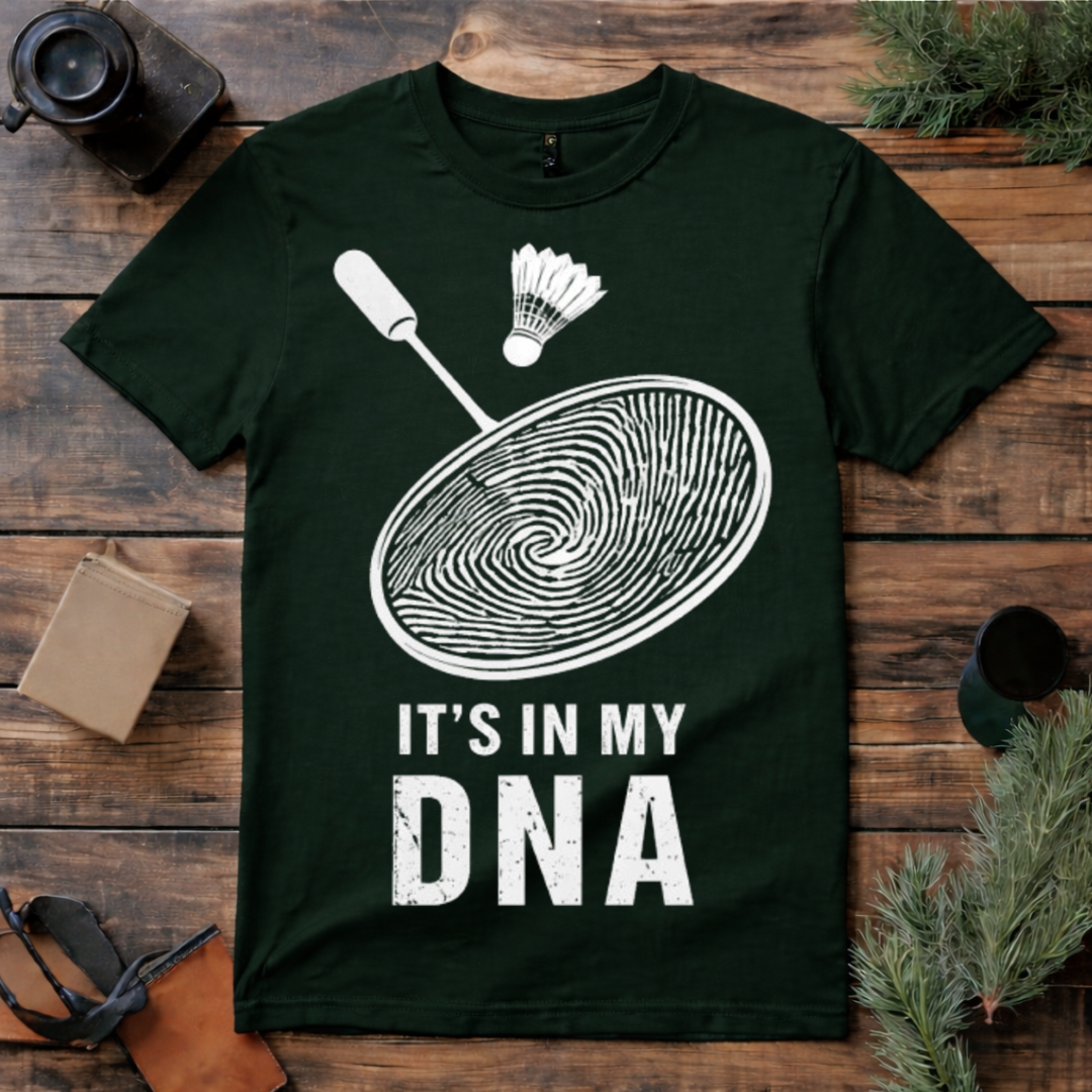 Badminton Is in My DNA T Shirt