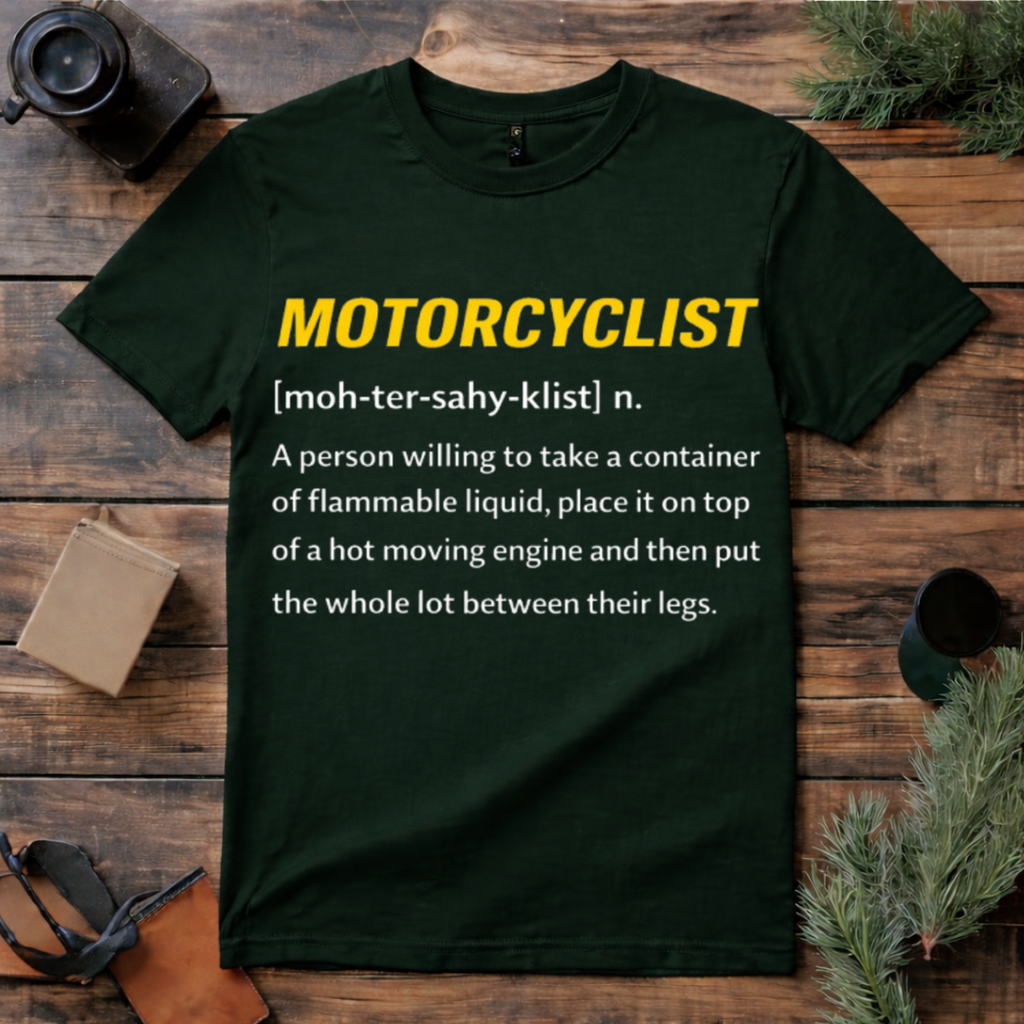 Motorcyclist Definition T Shirt
