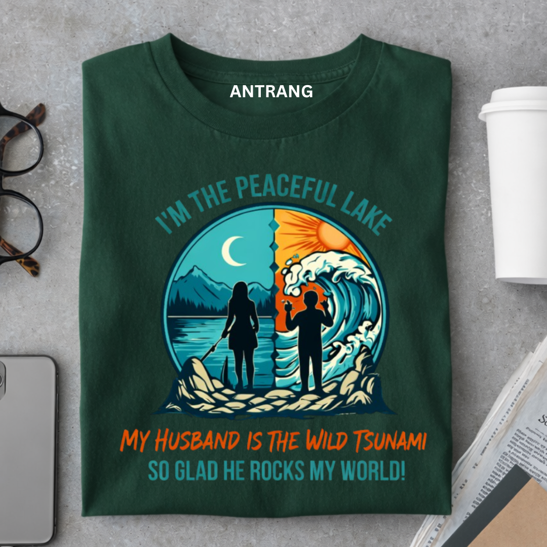 Peaceful Wife Wild Husband T Shirt