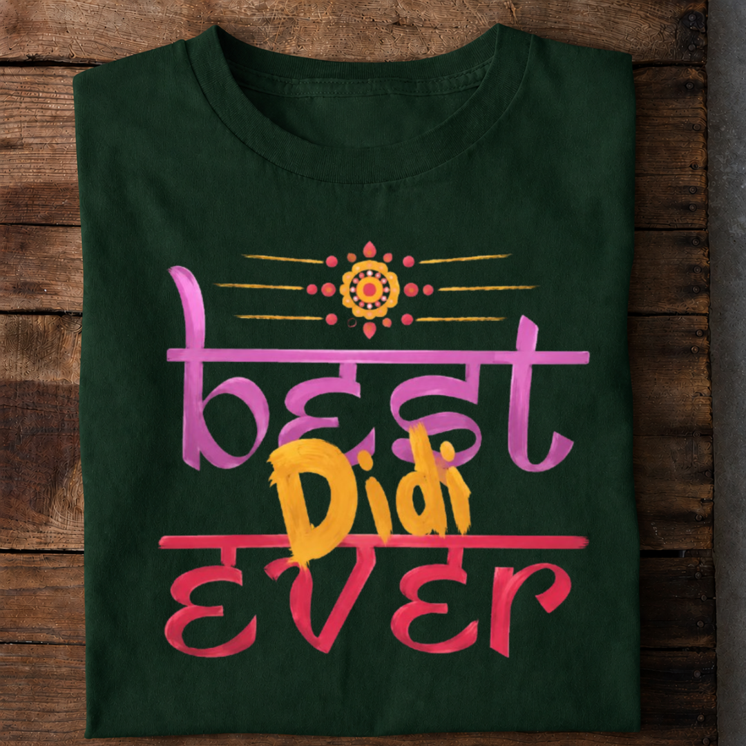 Best Sister Premium Cotton T Shirt