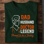 Doctor Dad Premium Cotton T Shirt