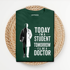 Today Student Tomorrow Doctor Dark T Shirt