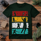 Vintage Tennis Player T Shirt
