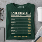 April Born Facts T-Shirt