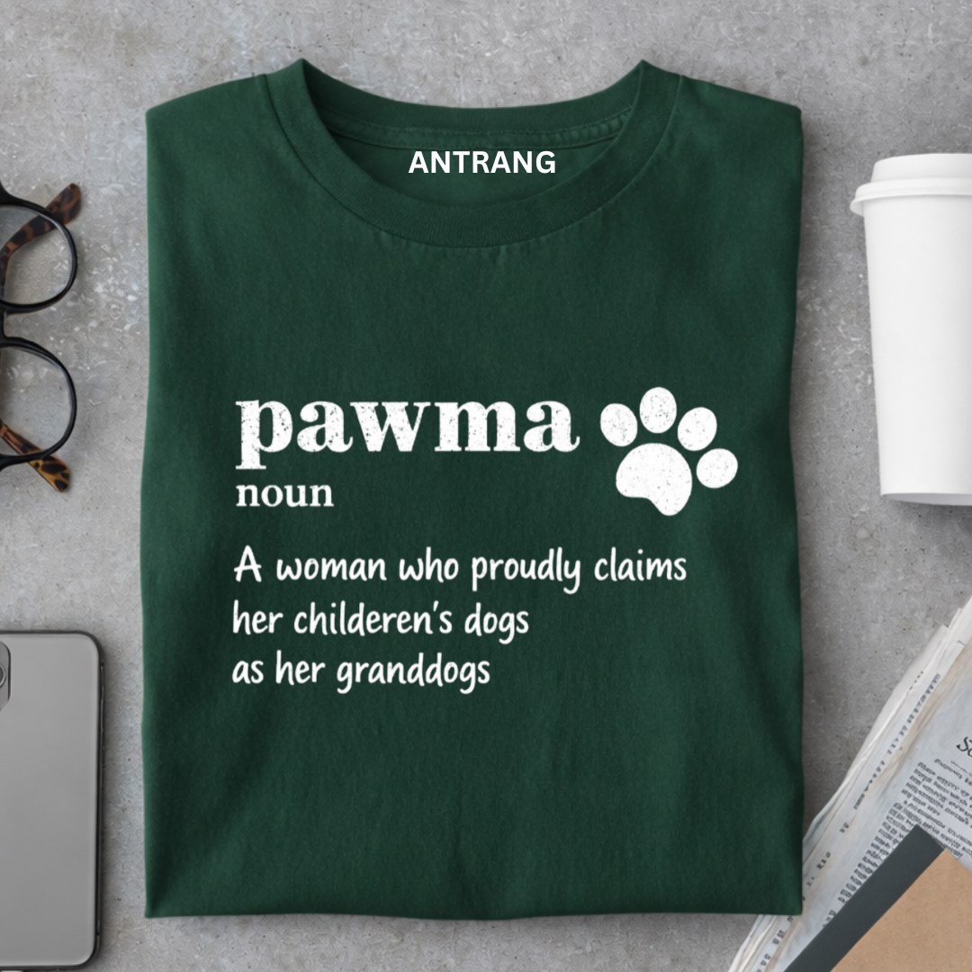 Dog Grandma Pawma T Shirt