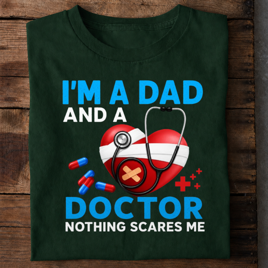 Dad Doctor Premium Cotton T Shirt