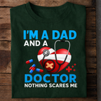 Dad Doctor Premium Cotton T Shirt