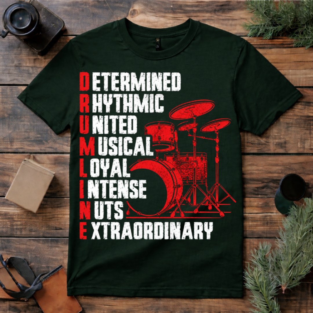 Music Drummer Motivation T Shirt