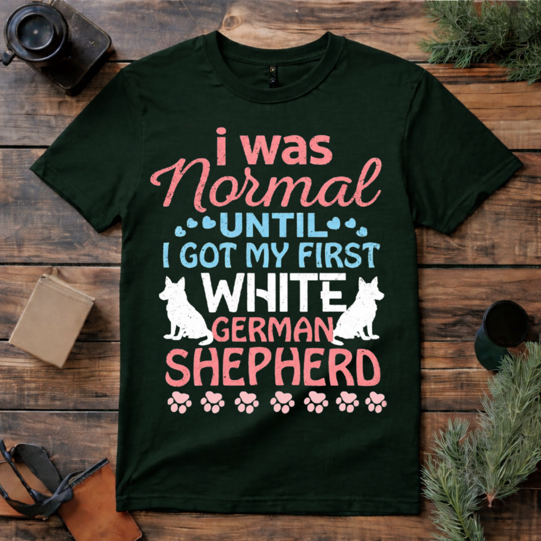 White German Shepherd Lover T Shirt