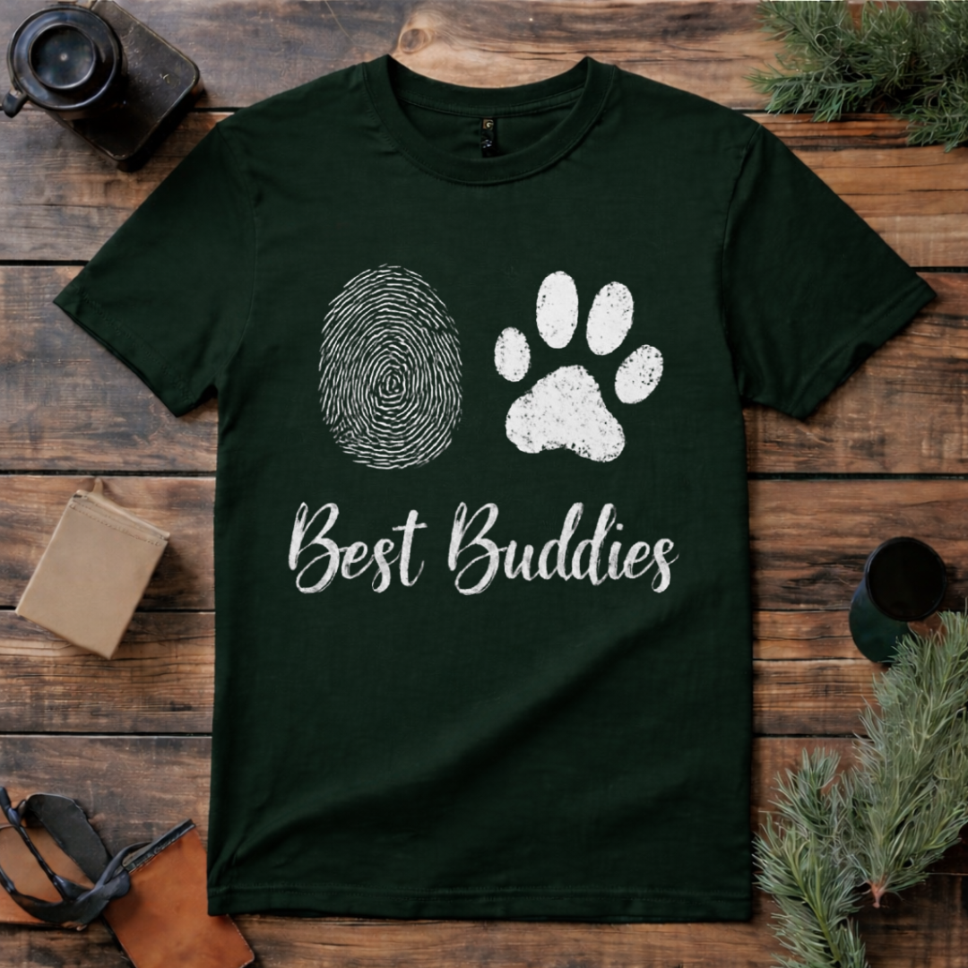 Best Buddies Dog T Shirt
