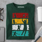 Vintage Tennis Player T Shirt