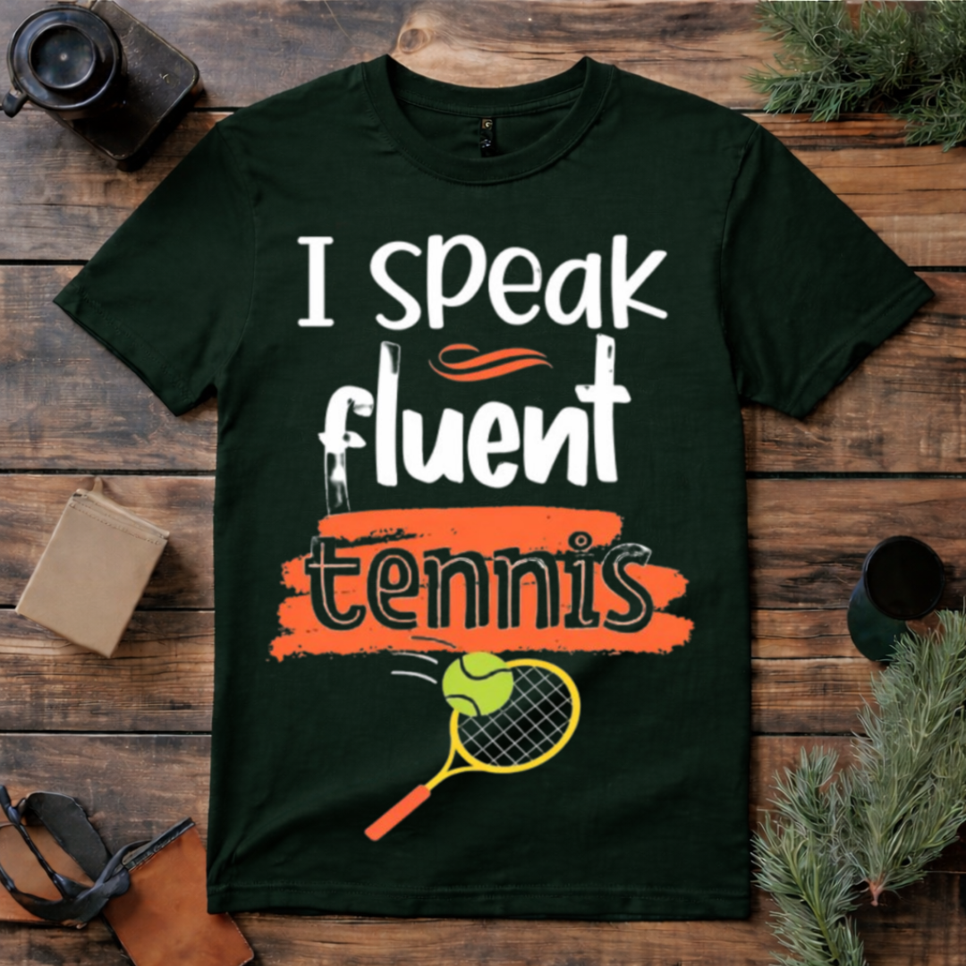 I Speak Fluent Tennis T Shirt