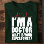 Doctor Power Premium Cotton T Shirt