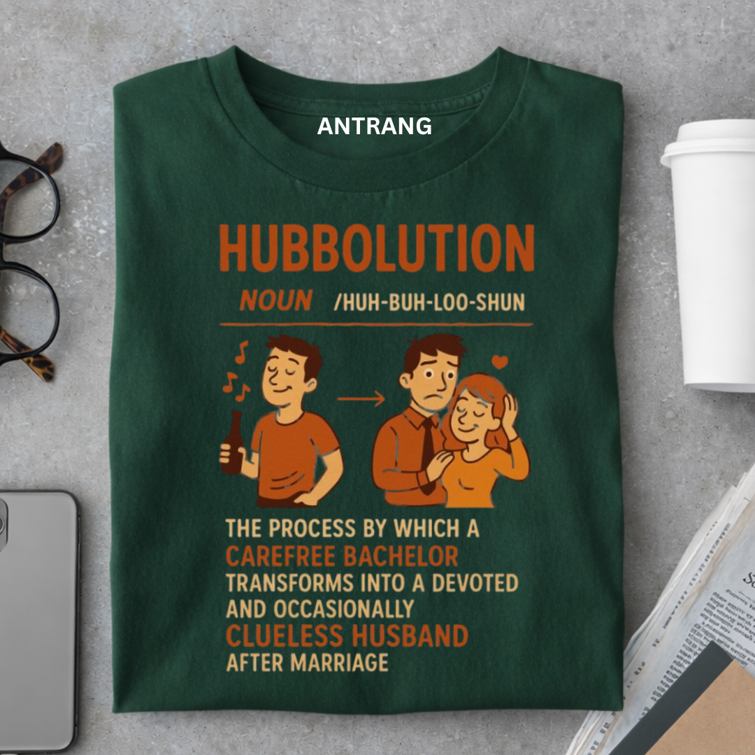 Hubbolution Funny Husband T Shirt
