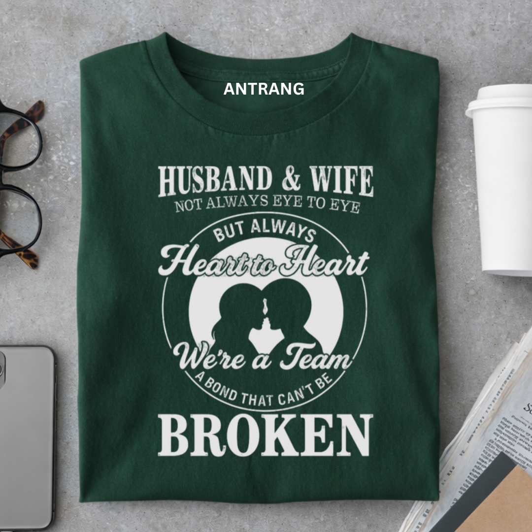 Husband Wife Unbreakable Bond T Shirt