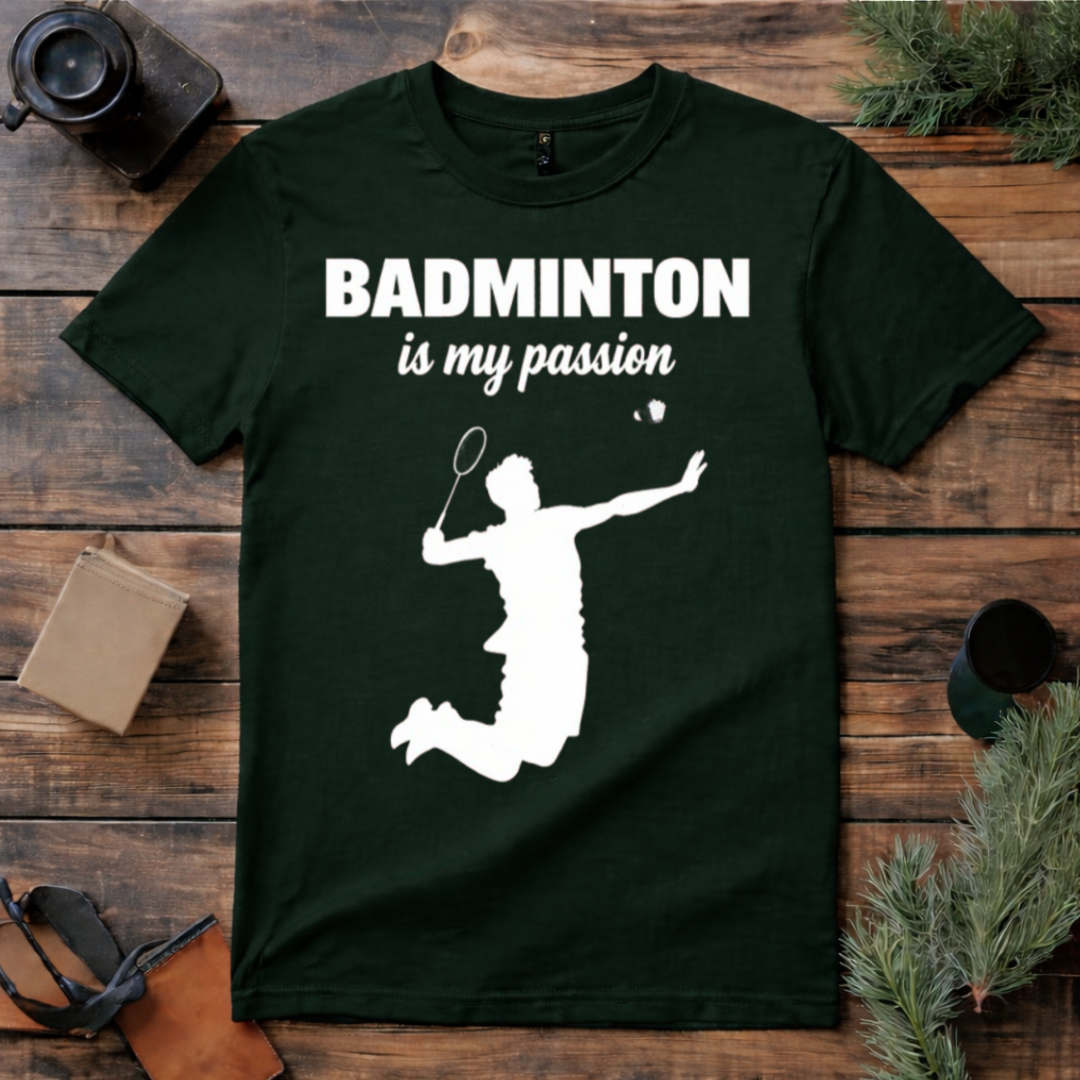 Badminton Is My Passion T Shirt