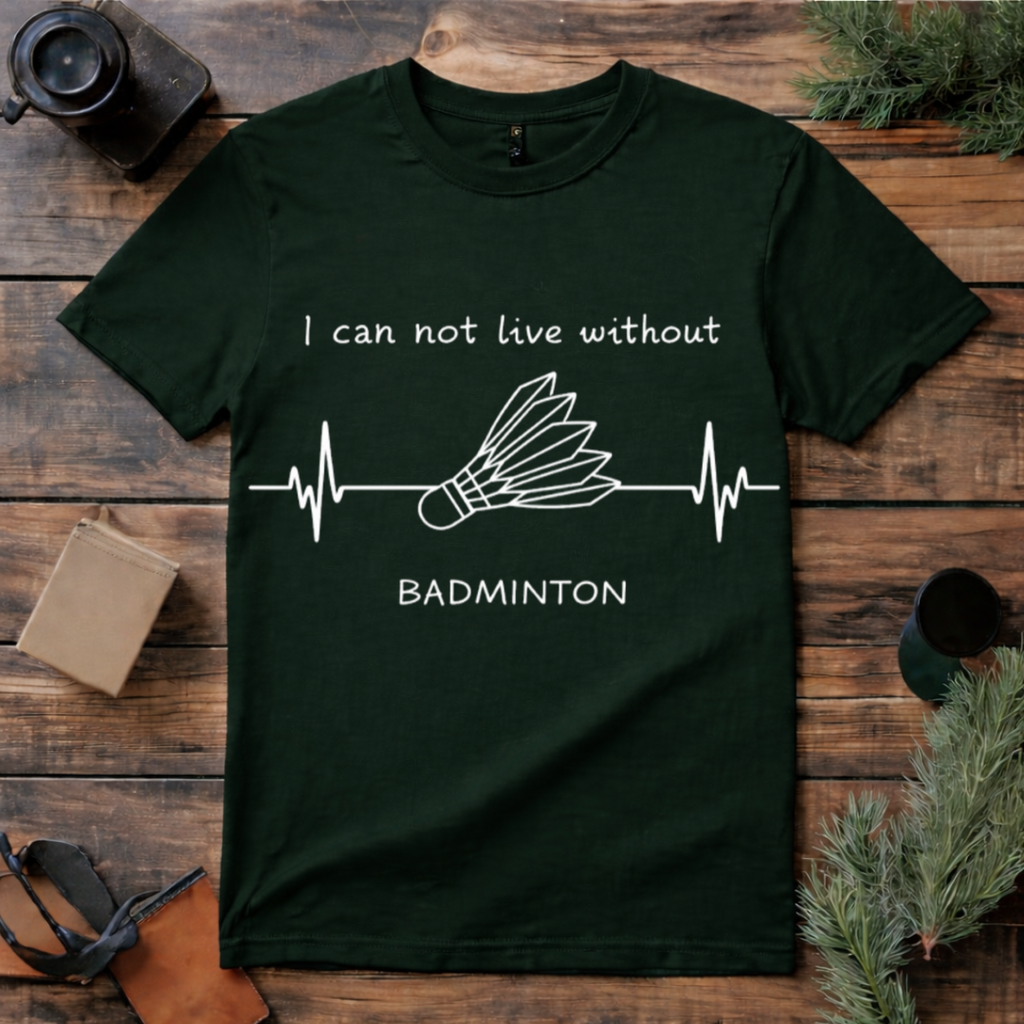 Can’t Live Without Badminton T Shirt