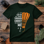 Badminton Strength Premium Cotton T Shirt