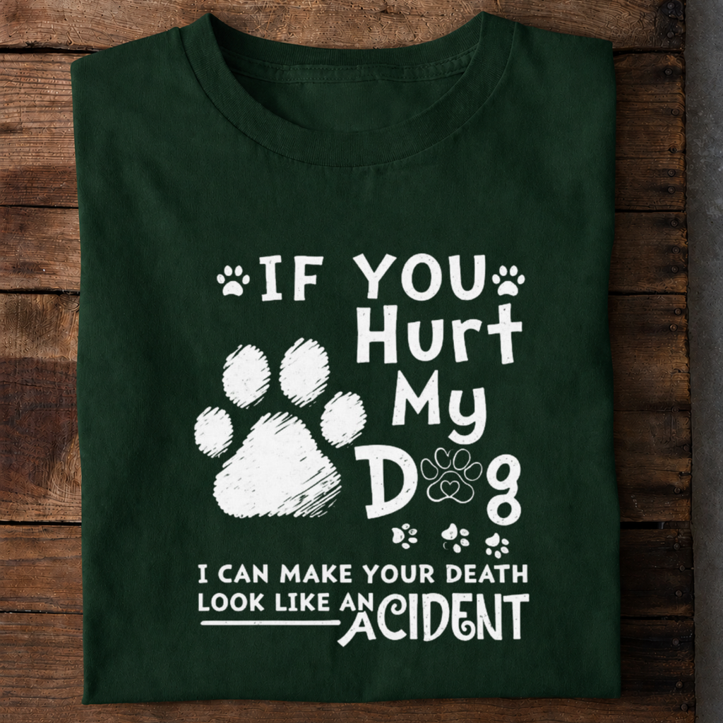 Don’t Hurt My Dog Premium Cotton T Shirt